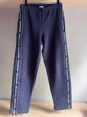Vetements Logo Cotton-Blend Sweatpants
